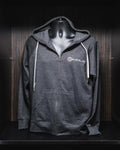Imola Gray Lightweight Zip Hoodie